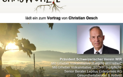 Graswurzle lädt ein zum Vortrag von Christian Oesch