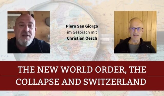 "The New World Order, the collapse and Switzerland" - Transkript 