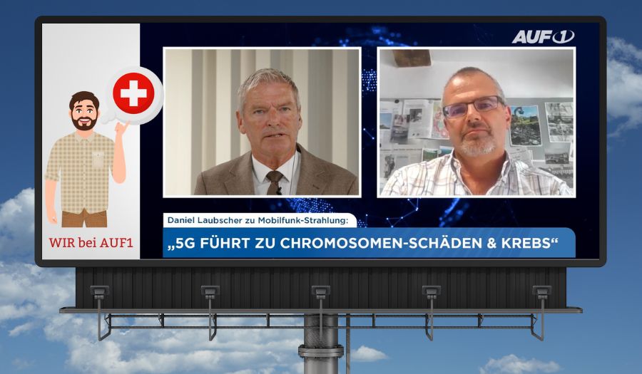 Daniel Laubscher bei AUF1: 5G führt zu Chromosomen-Schäden und Krebs