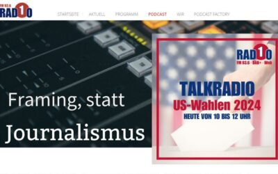 Framing, statt Journalismus – die Talkshow von Radio1