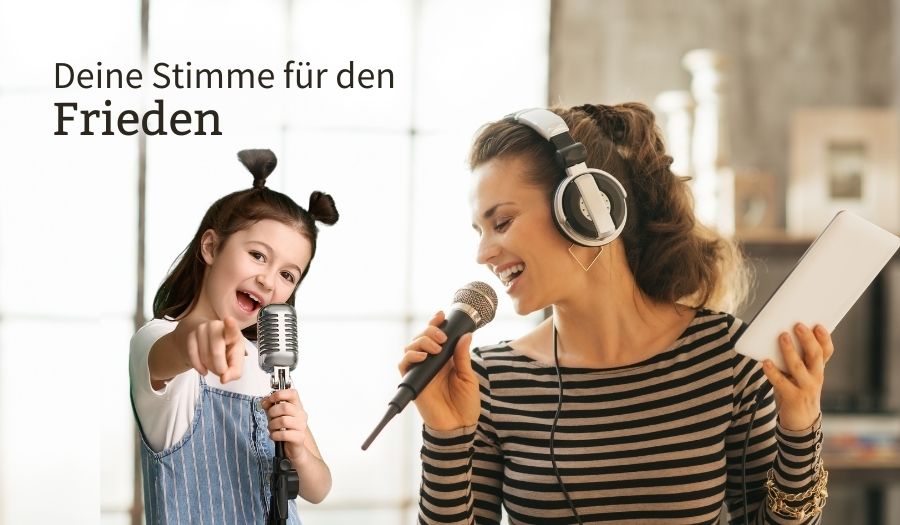 Deine Stimme für den Frieden – sing mit!